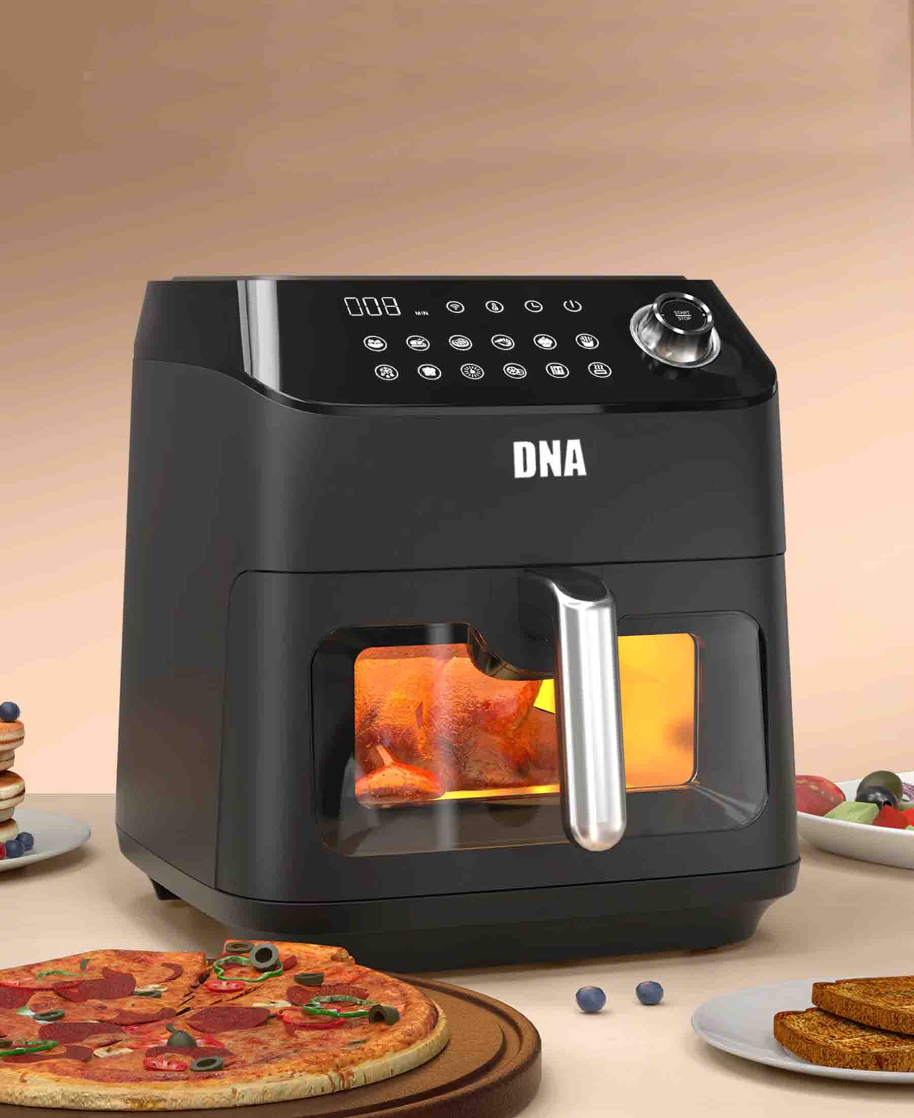 DNA 5.7L Smart Air Fryer - Black