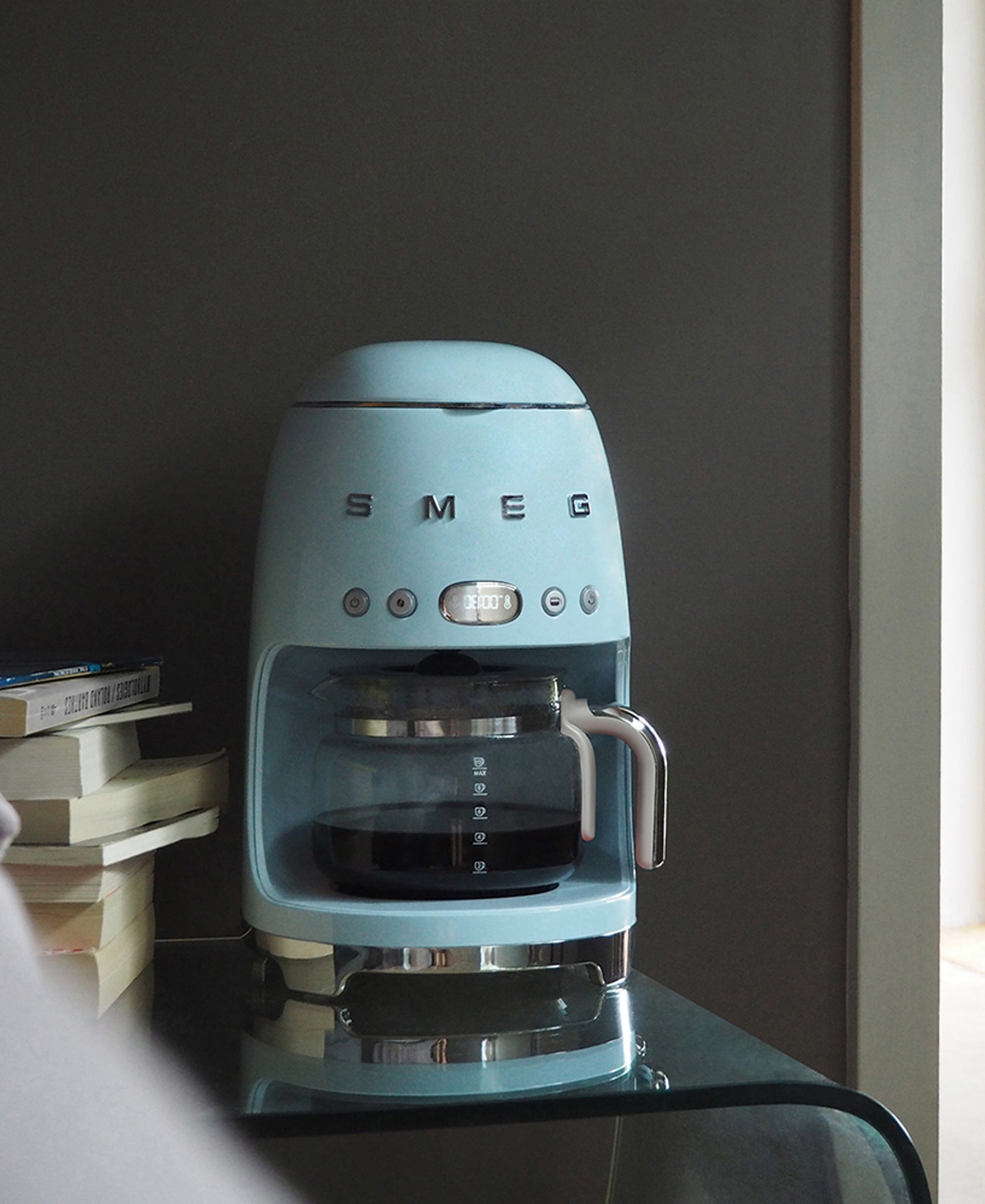 Smeg Drip Coffee Machine - Blue
