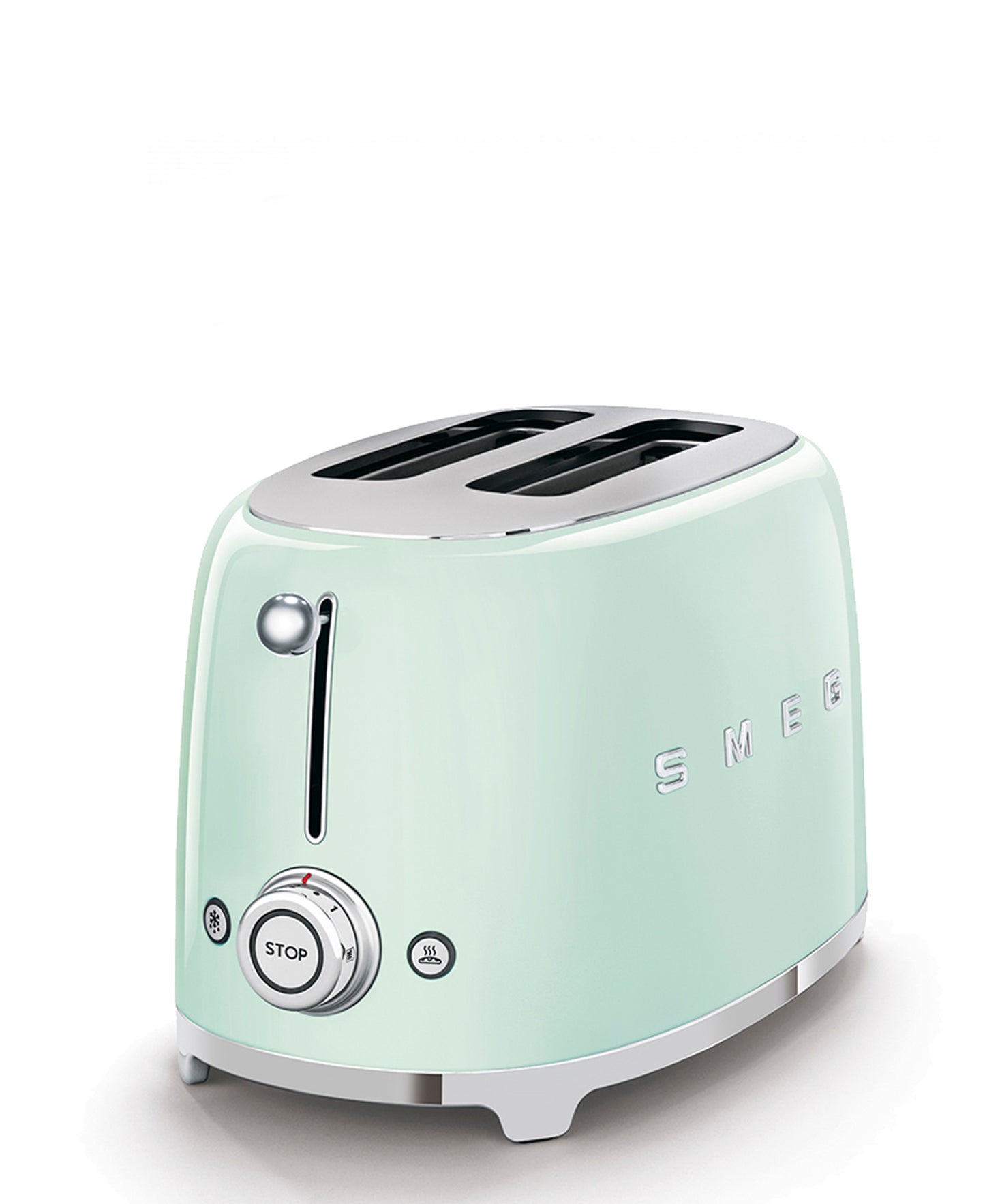 Smeg Retro 2 Slice Toaster - Pastel Green