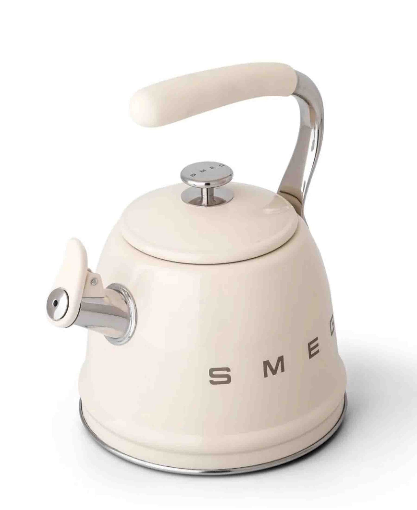 Smeg Whistling Stovetop Kettle - Cream