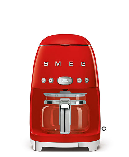 Smeg Drip Coffee Machine - Red