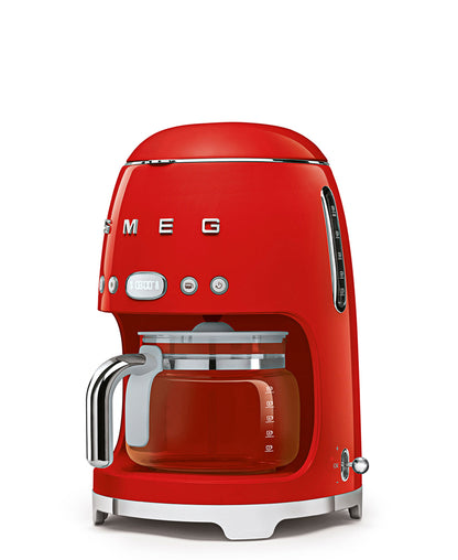 Smeg Drip Coffee Machine - Red