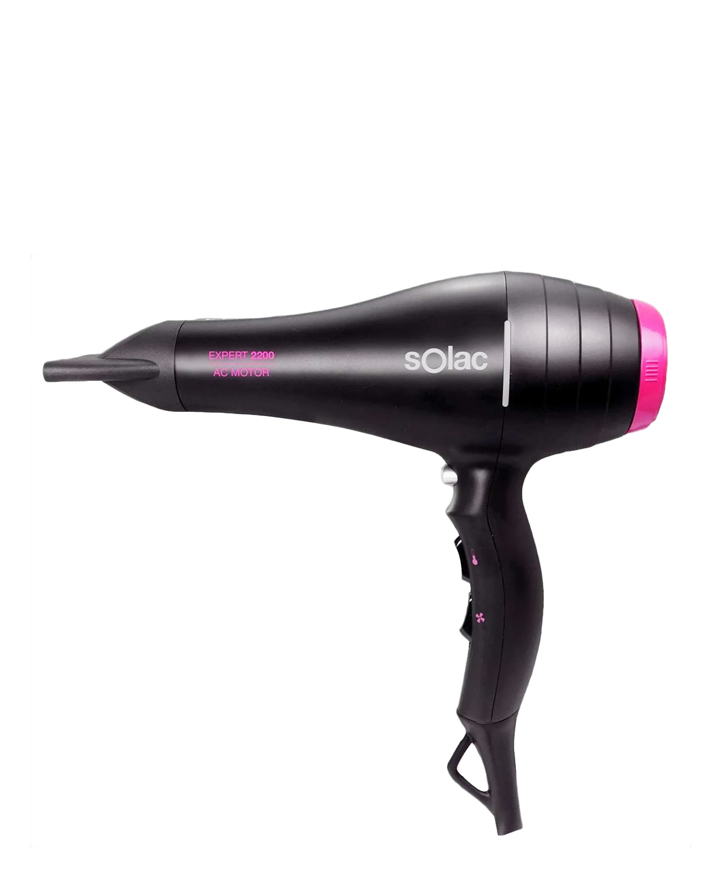 Solac Expert 2 Speed Hair Dryer - Black