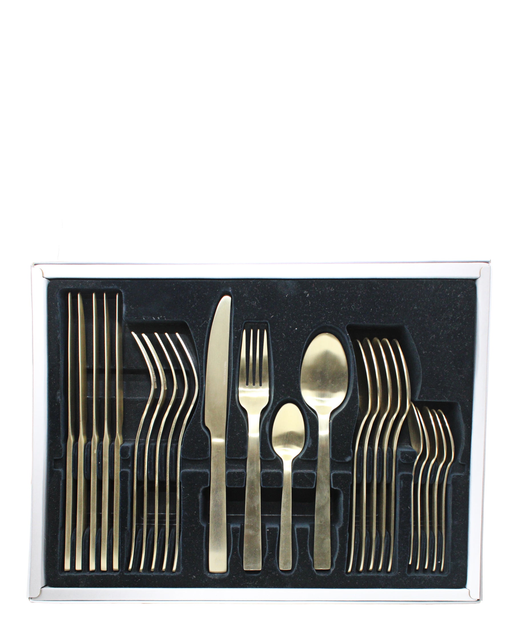 Table Pride 24 Piece Cutlery Set - Gold