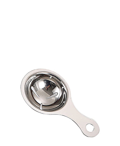 Stainless Steel Egg White Yolk Separator - Silver