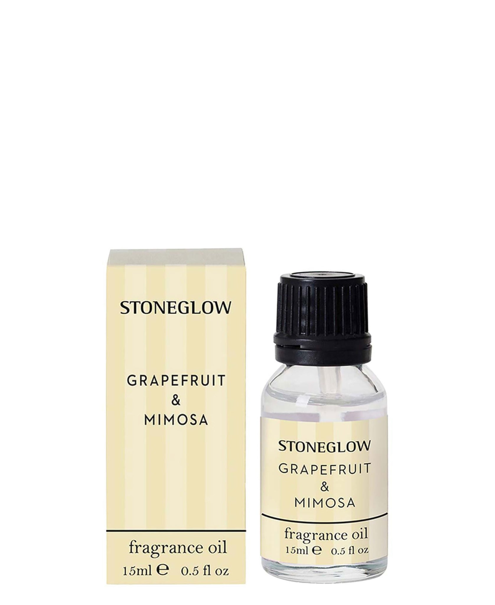Stoneglow Modern Classics Grapefruit & Mimosa 15ml Fragrance Oil - Yellow