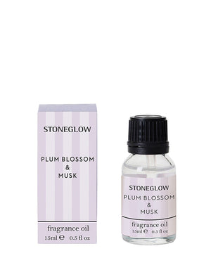 Stoneglow Modern Classics Plum Blossom and Musk 15ml Fragrance Oil - Purple