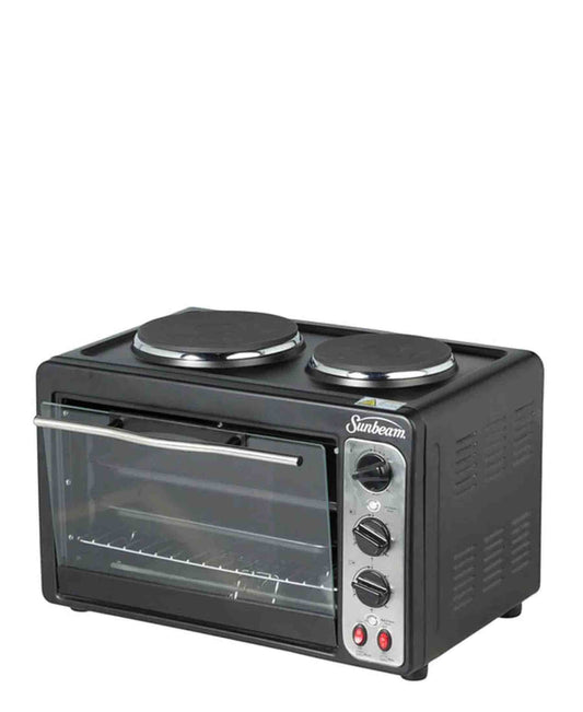 Sunbeam 30L Compact Oven & Rotisserie - Black
