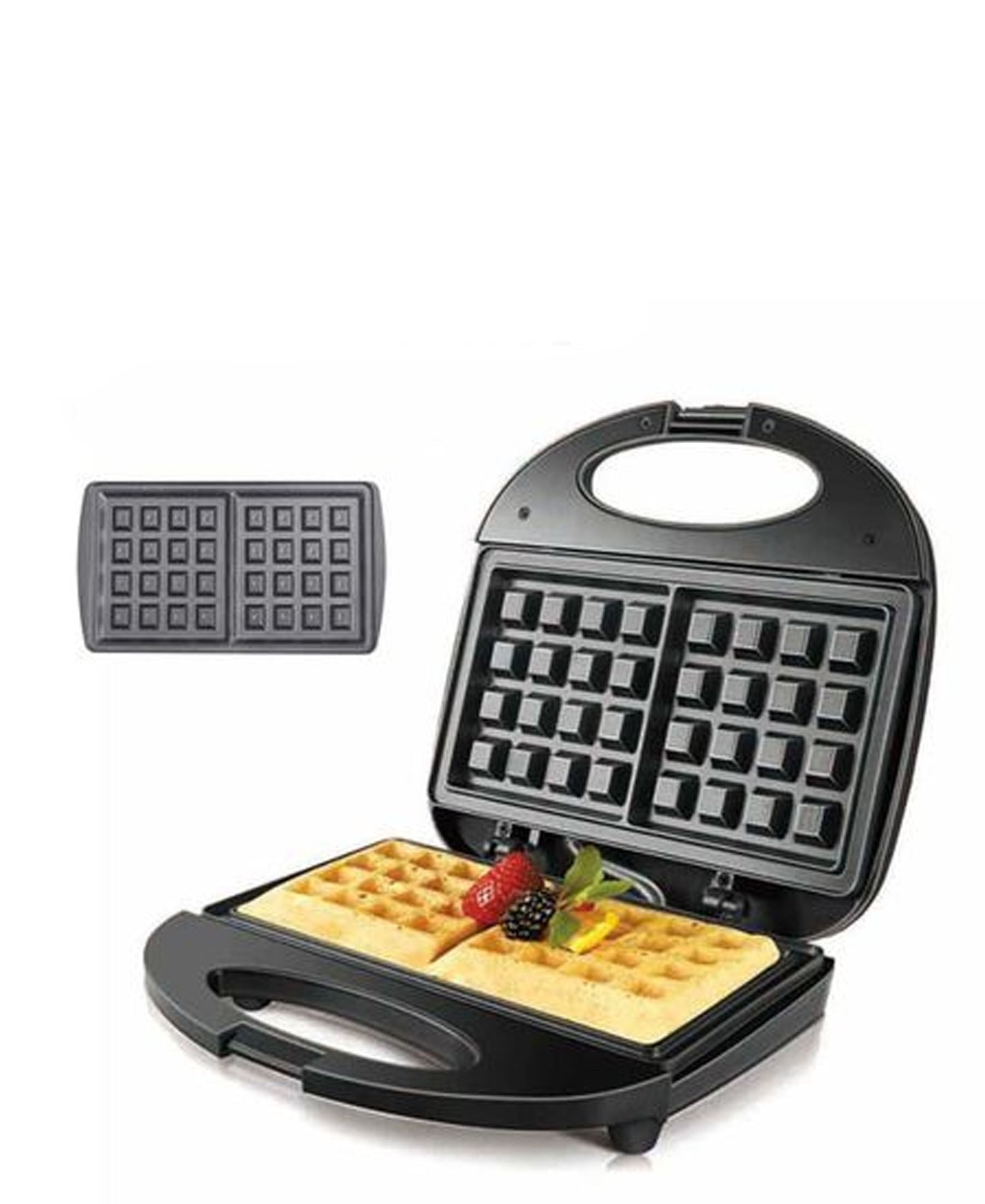 Sunbeam Waffle Maker 750W - Black & Silver