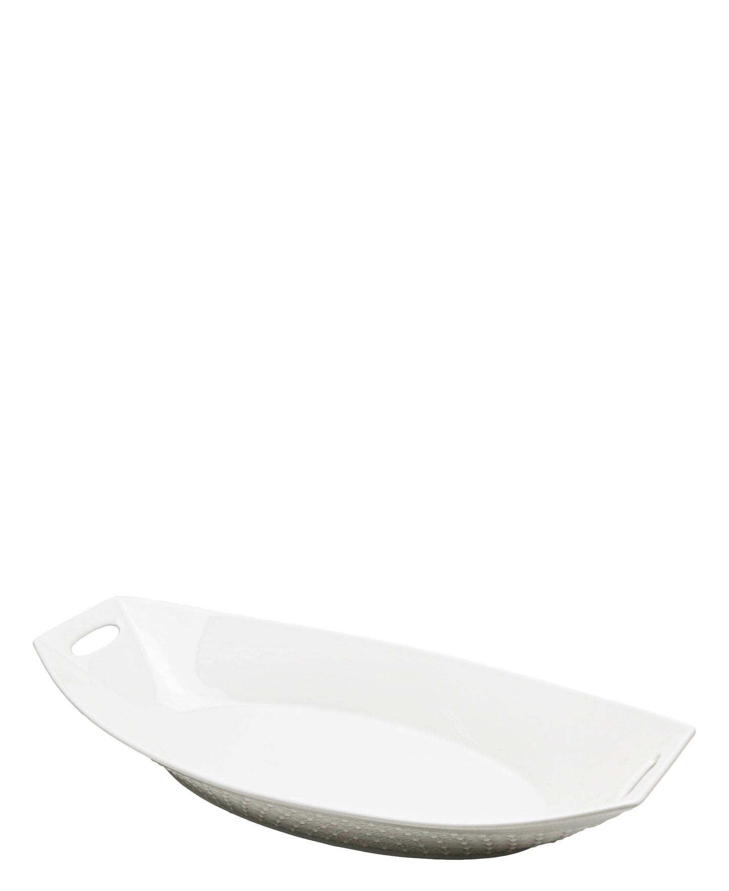 Symphony Starry Large Serving Bowl - White