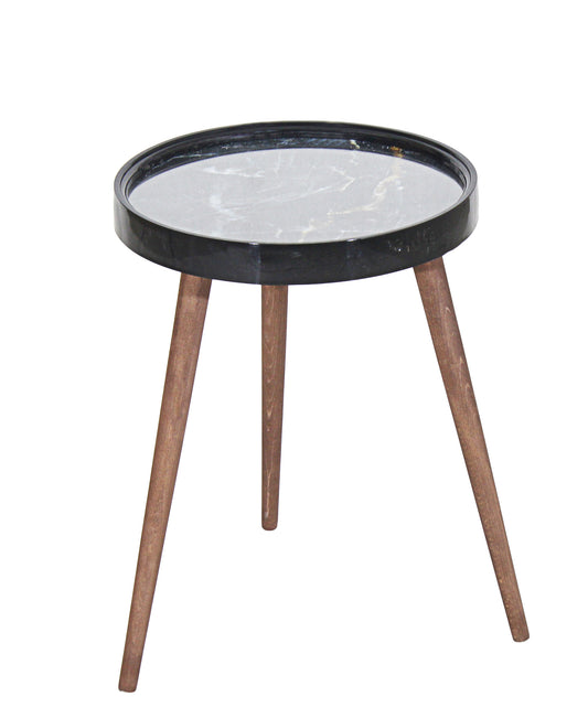 Exotic Designs Side Table - Black×2