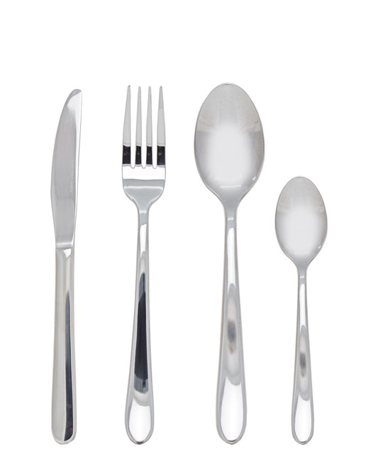 Table Pride 24pc Stainless Steel Cutlery Set - Silver
