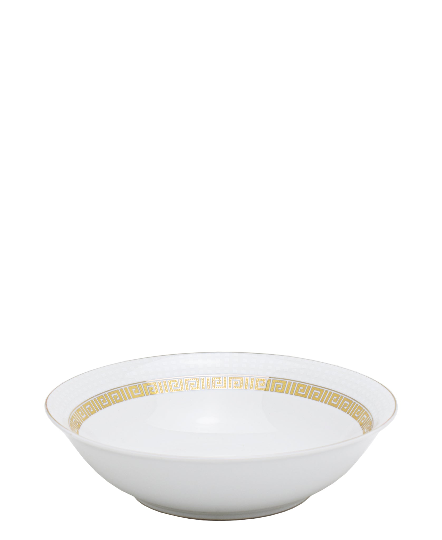 Table Pride 47 Piece Dinner Set - White With Gold Rim