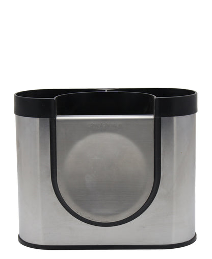 SimpleHuman Stainless Steel Utensils Holder - Silver Scuff marks