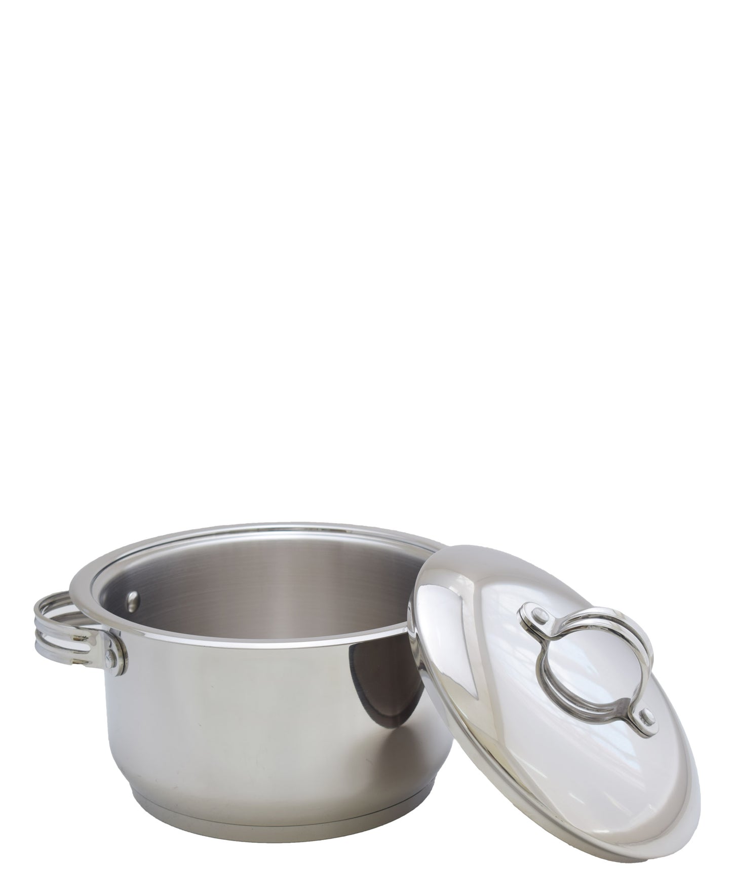 Tez 22cm High Casserole - Silver