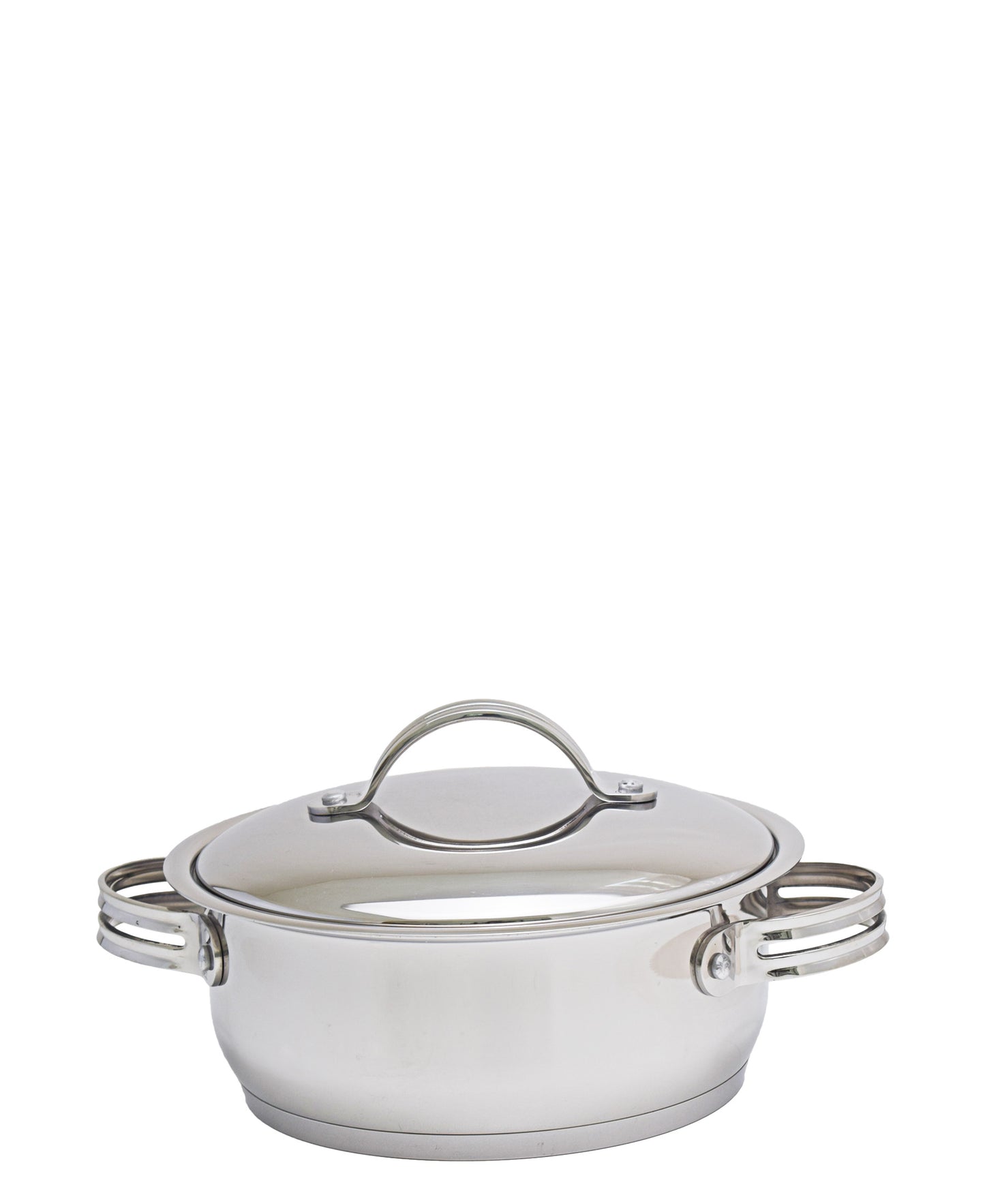 Tez 22cm Low Casserole - Silver