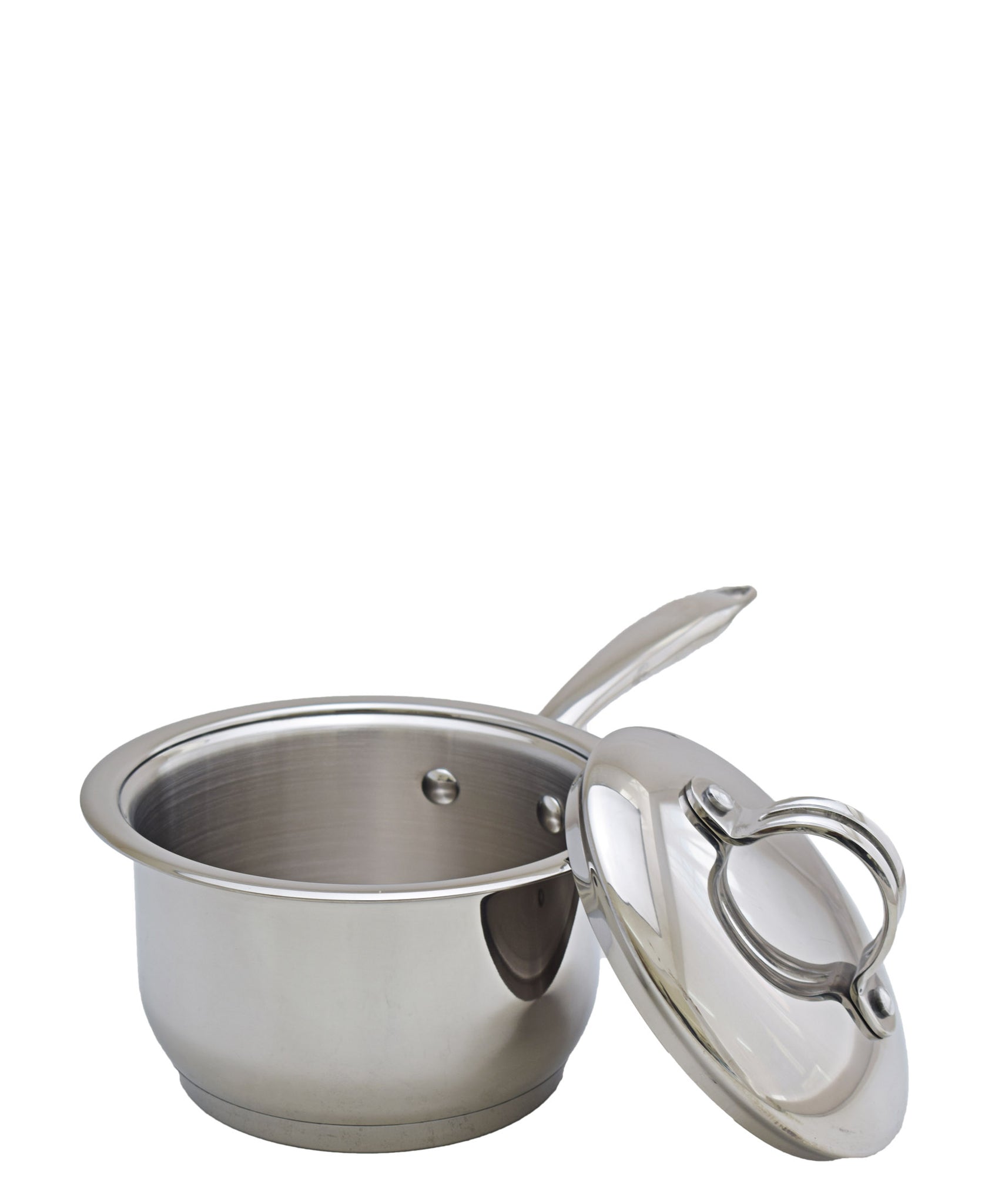 Tez 16cm Sauce Pan With Lid - Silver
