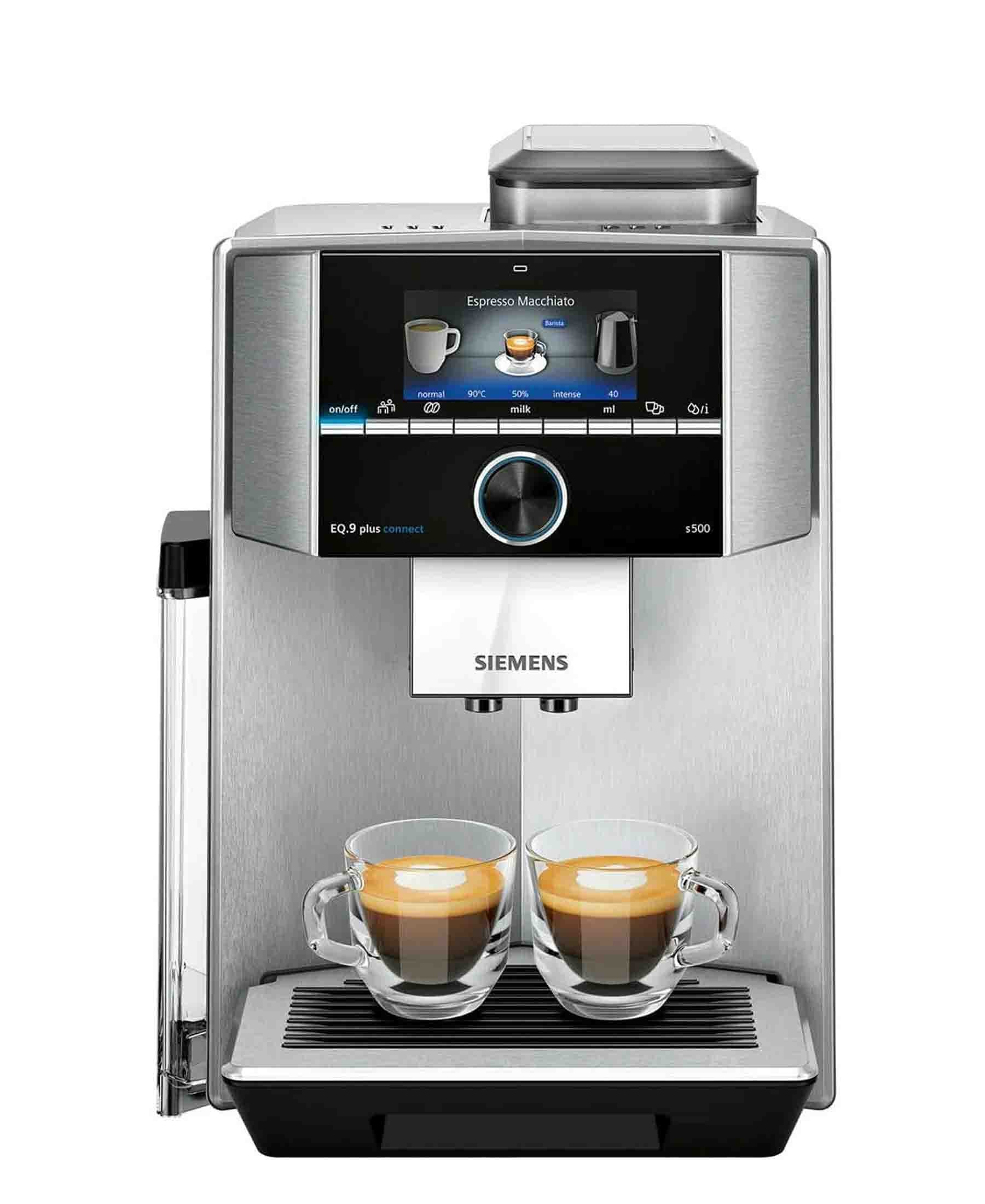 Siemens EQ.9 plus s500 Fully Automatic Coffee Machine - Black – The Culinarium