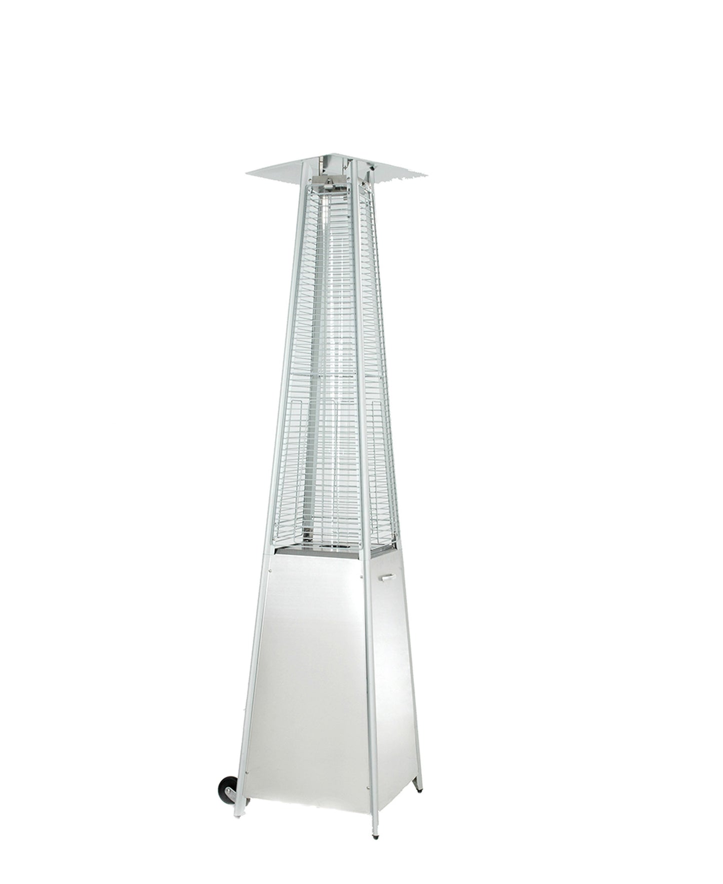 Totai Glass Tube Patio Heater- Silver