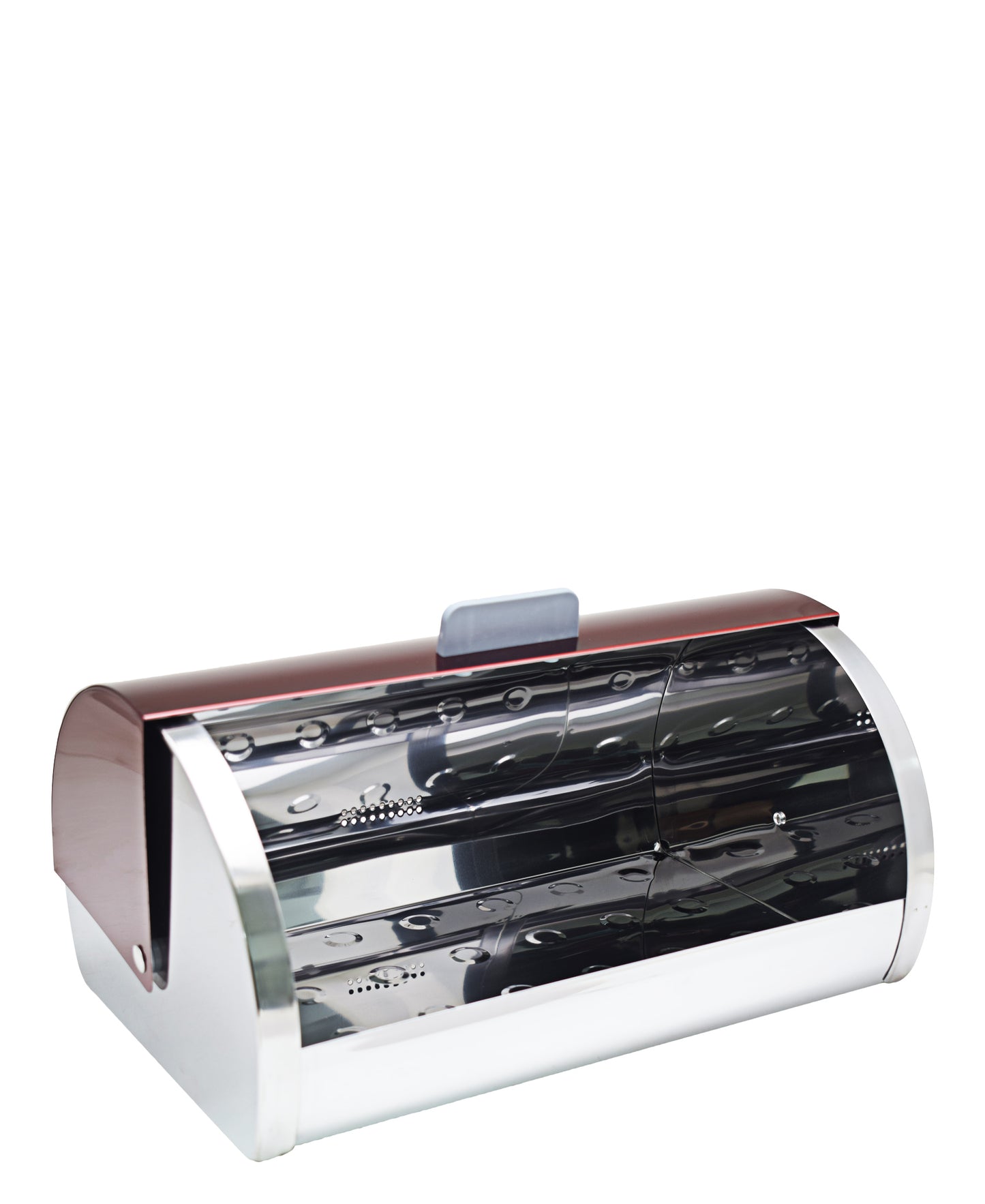 CTH Stainless Steel Bread Bin - Red