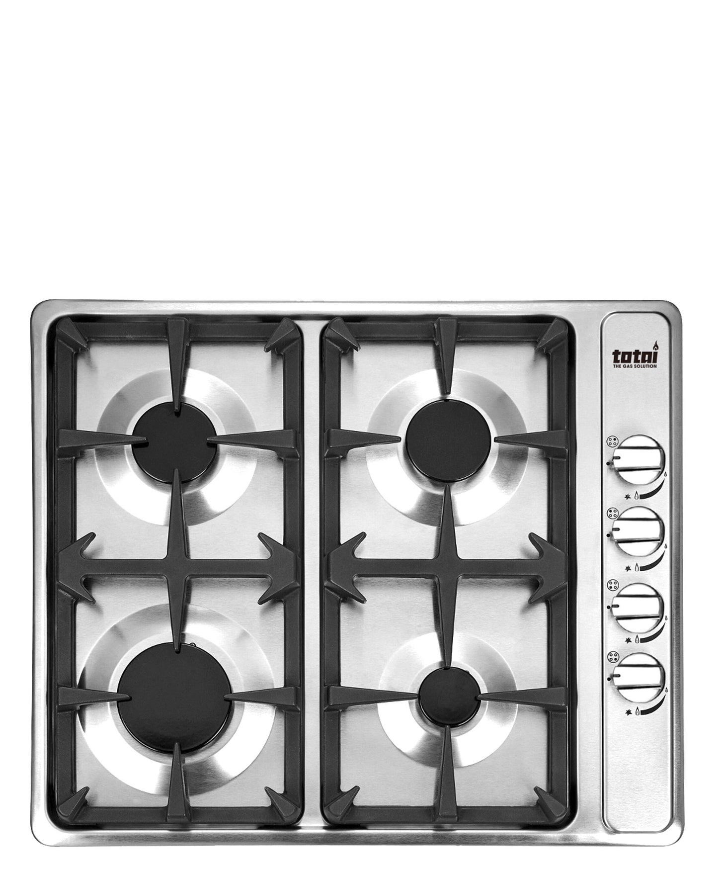 TOTAI 60CM 4 BURNER GAS HOB STAINLESS STEEL-26/TOTG4502CB