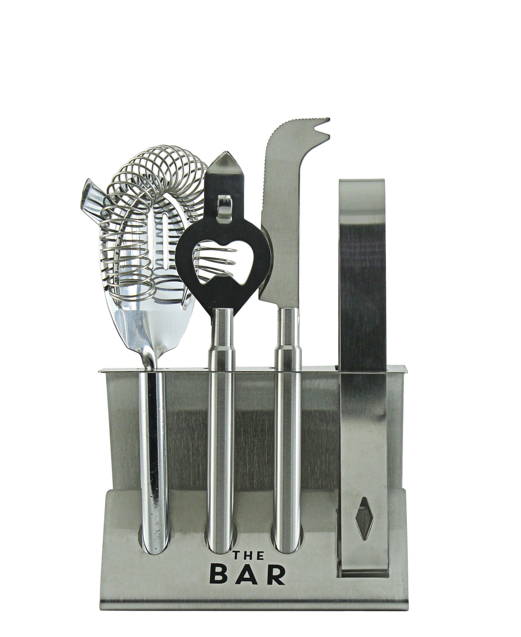 The Bar Cocktail Tool Set - Stainless Steel