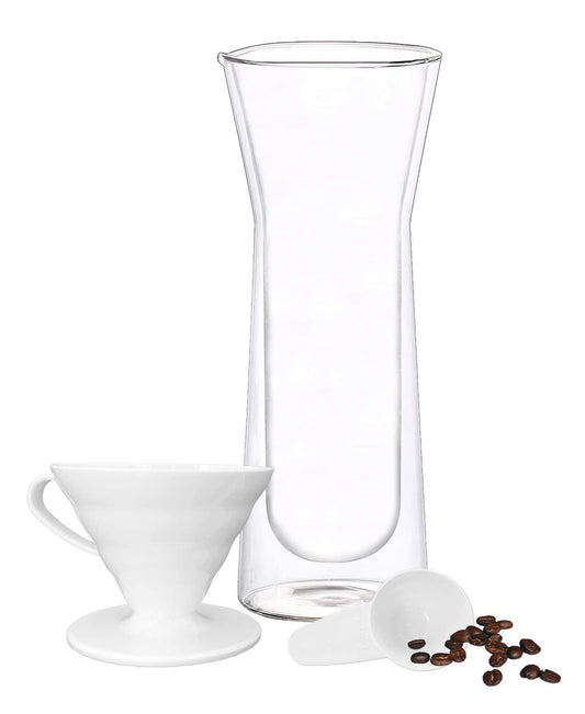 The Barista Double Wall Carafe 0.9L - Clear