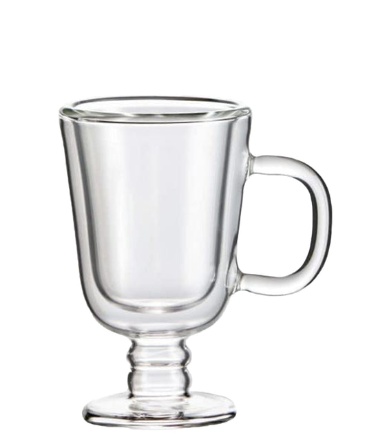 The Barista Double Wall Footed Glass 240ml - SOLD INDIVIDUALLY