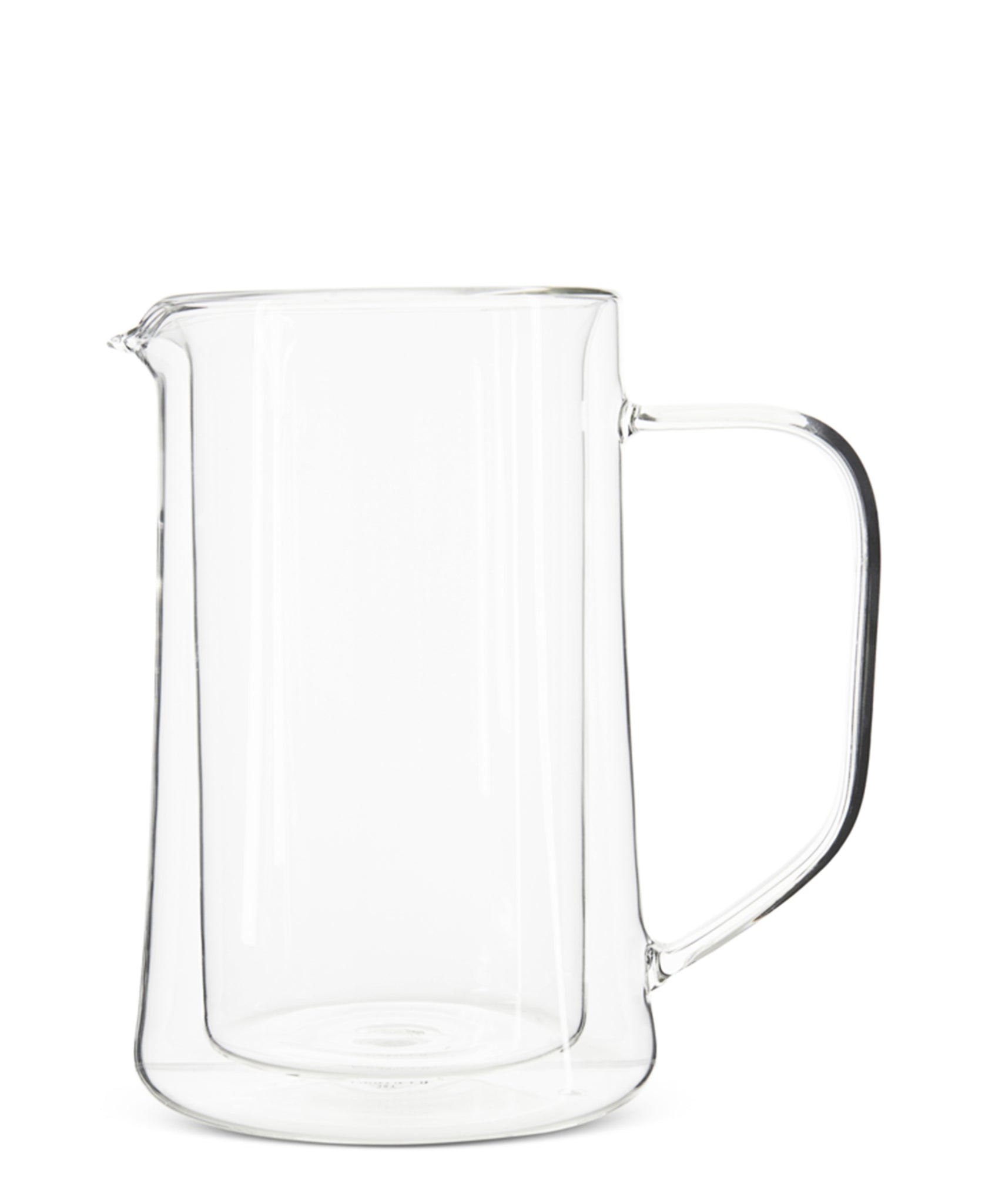 The Barista Double Wall Glass Jug 1L Clear The Culinarium