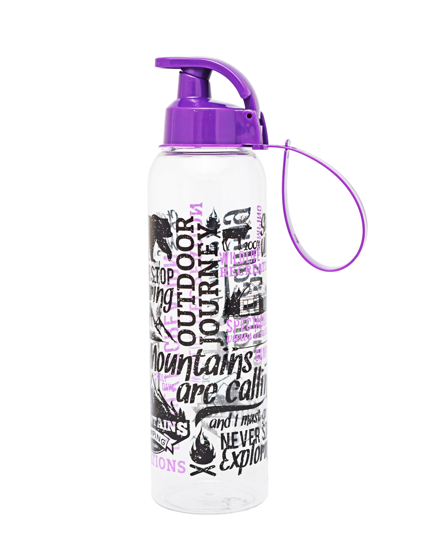 CTH Kiddies Water Bottle 750ml - Purple