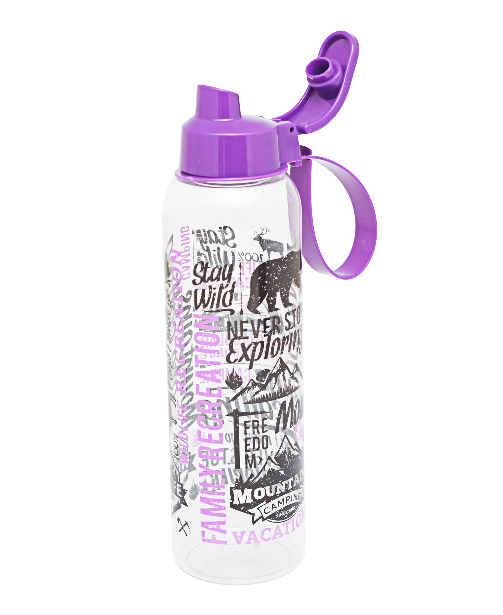 CTH Kiddies Water Bottle 750ml - Purple