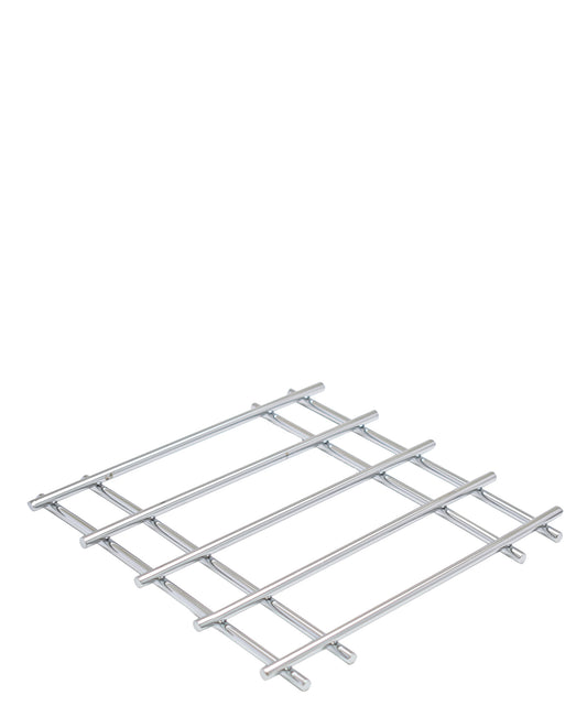 Kitchen Life Square Trivet - Silver