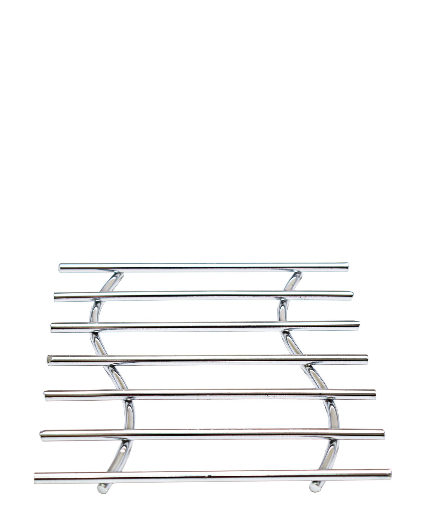 Kitchen Life Square Trivet - Silver