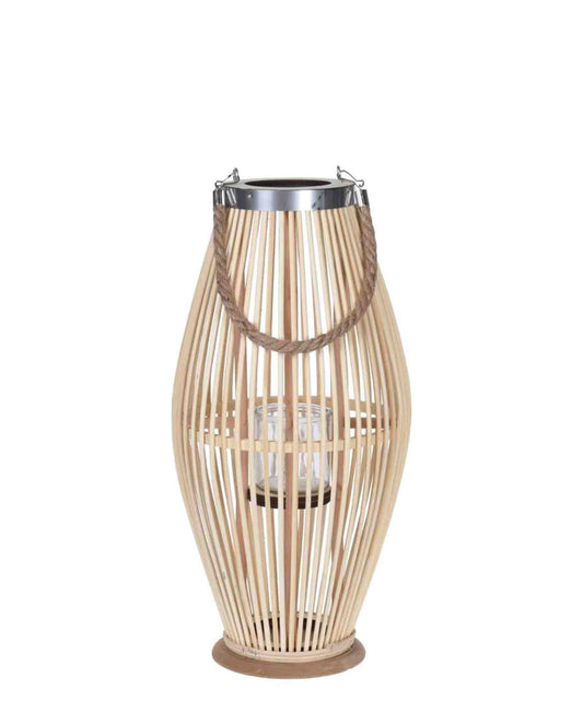 Urban Decor Bamboo Lantern - Natural