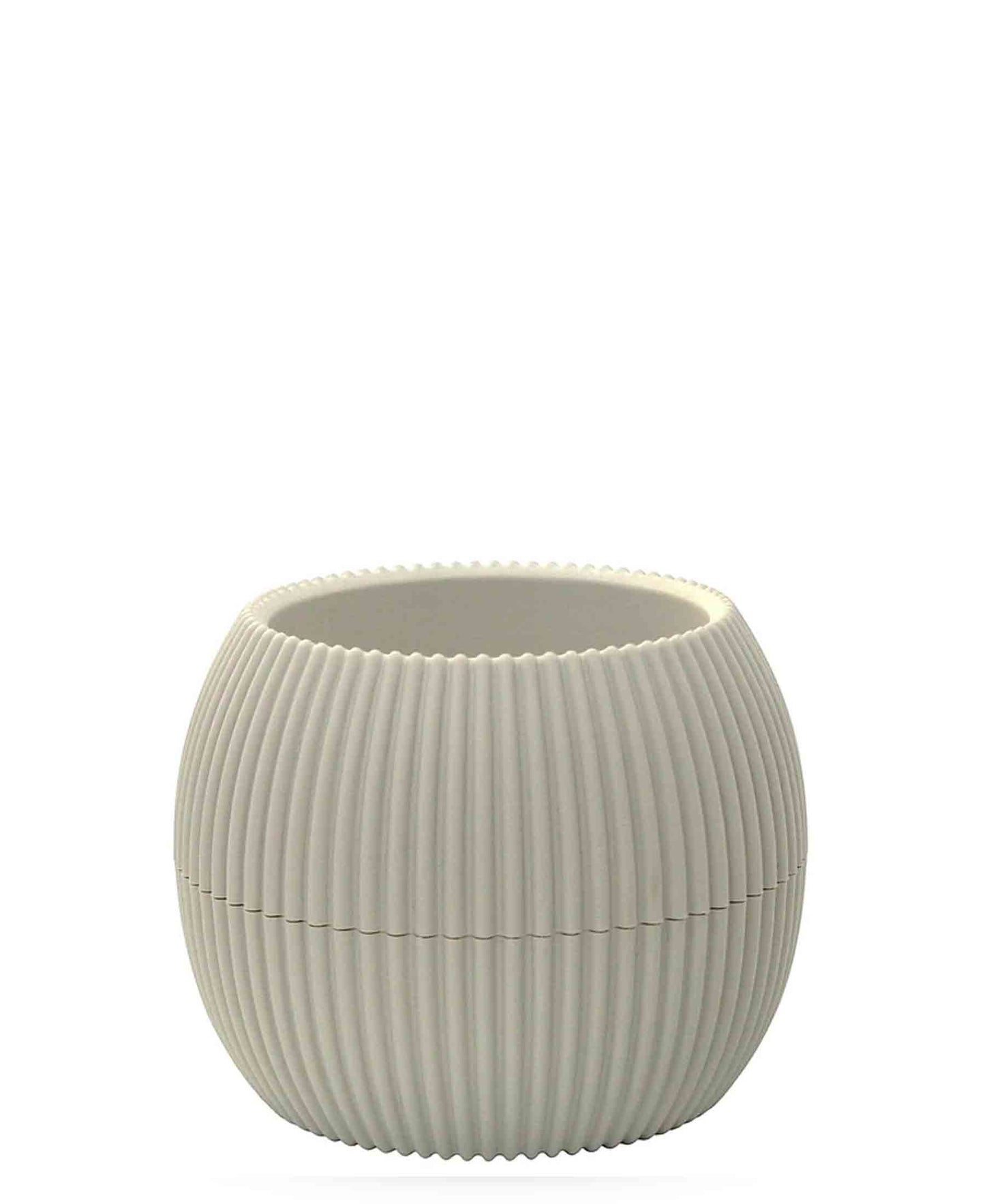 Urban Decor Coral Oval Pot Plant 0.15Lt - White