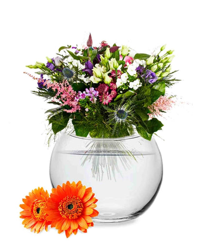 Urban Decor Flora Vase - Clear