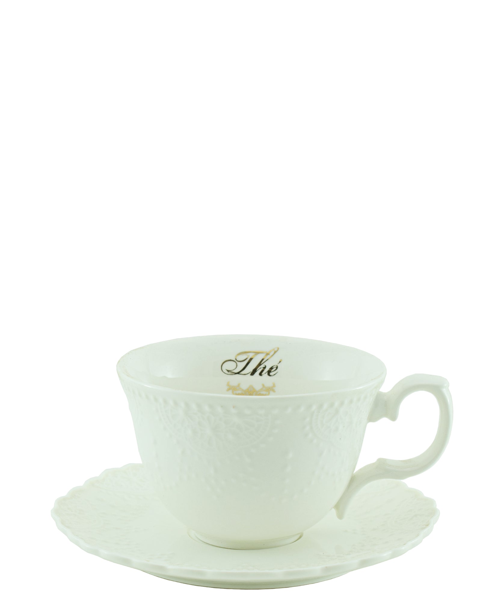 Maison Chic oversize Tea Cup And Saucer