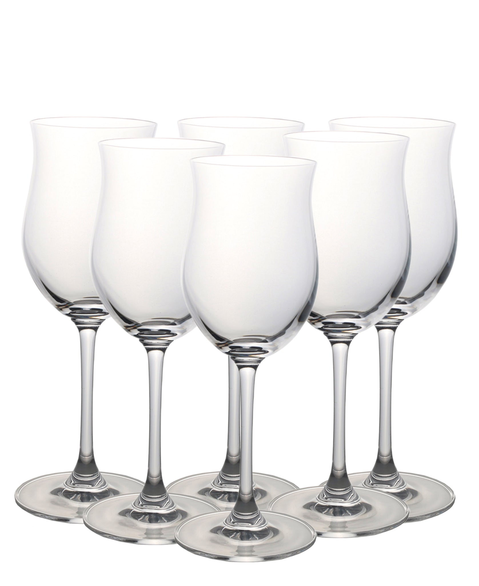 Crystal Range 6 Piece Wine Glass 18.9cm - Clear