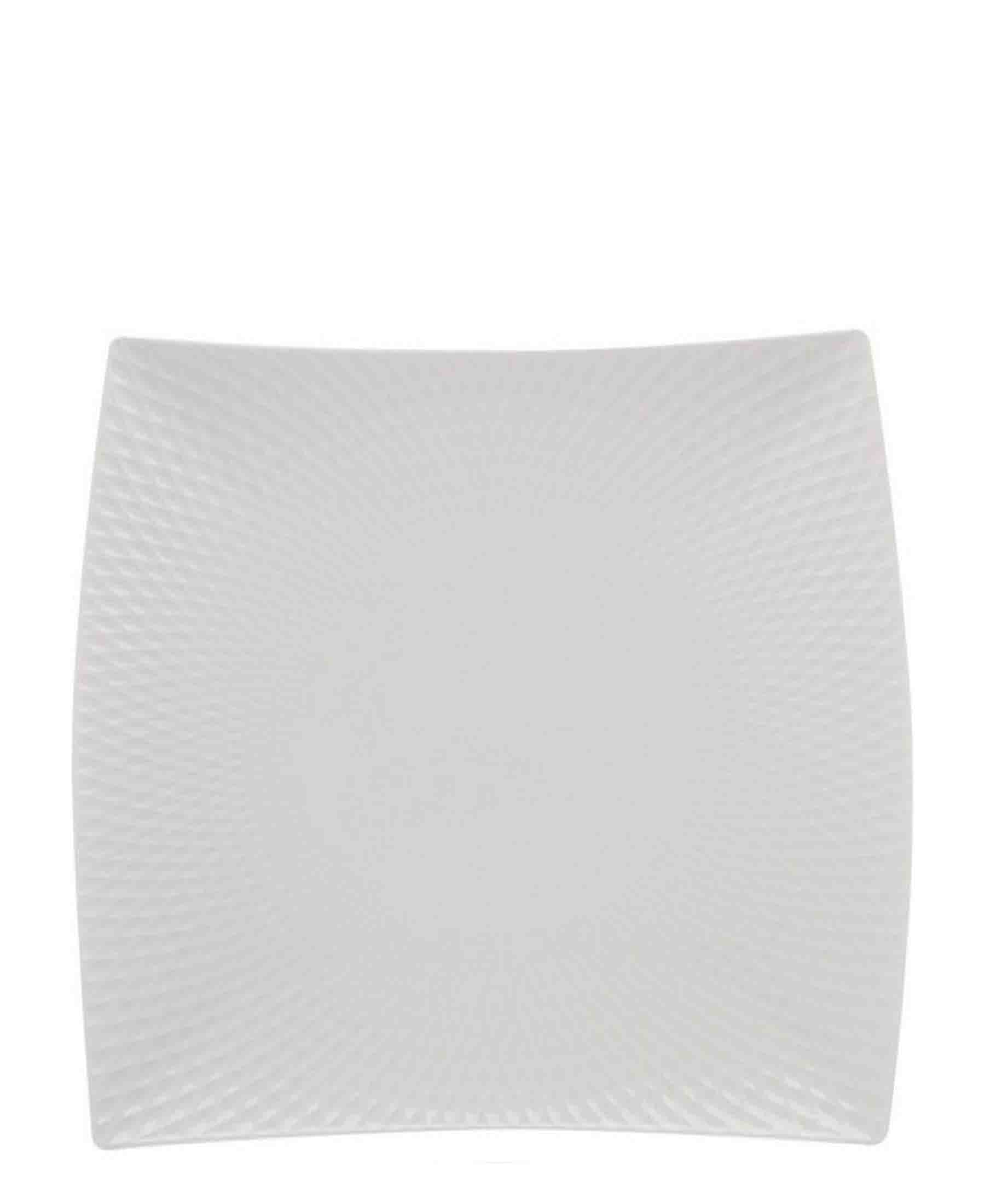 White Basics Diamonds Square Platter 37.5cm
