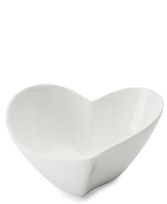 White Basics 14cm Heart Bowl