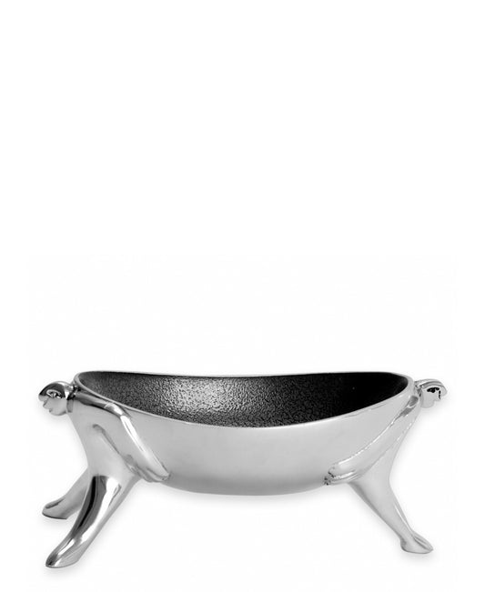 Carrol Boyes Oval Load Nut Bowl - Silver