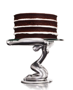 Carrol Boyes Cake Stand A Piece Of Cake - Silver