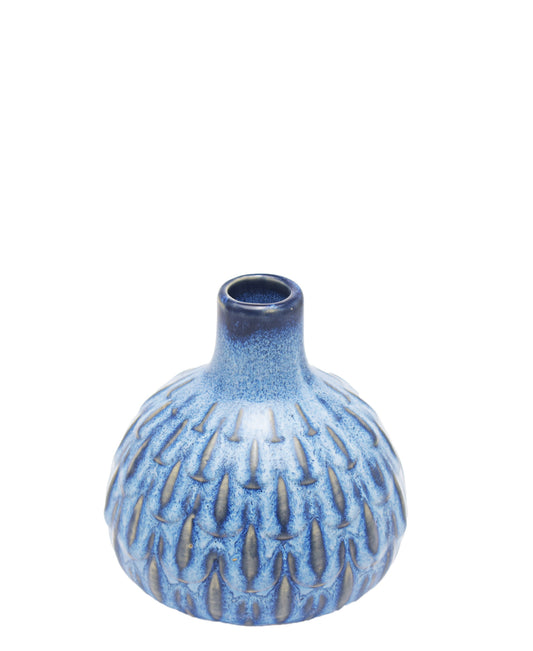 Urban Decor Small Vase - Tangier Blue 11cm