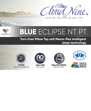 Cloud Nine Blue Eclipse NT PT Bed 3/4