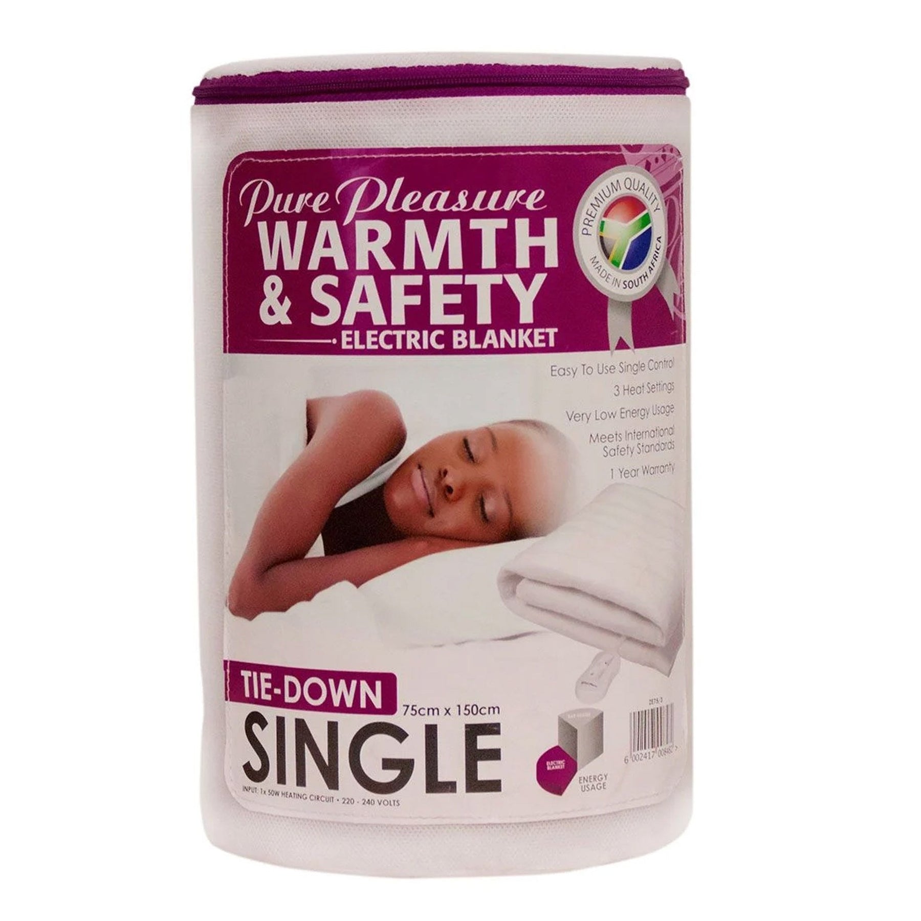 Pure Pleasure Electric Blanket Single - White – The Culinarium