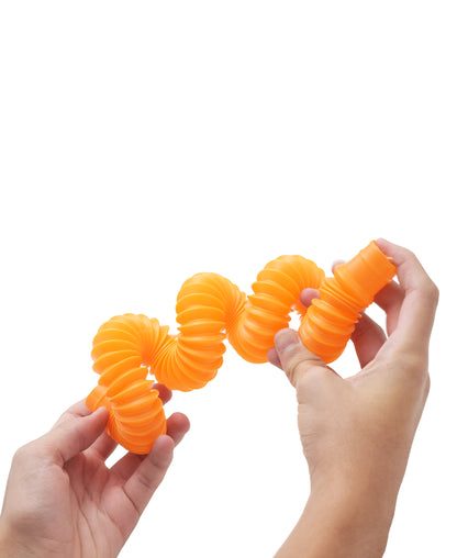 Urban Decor Pop It Fidget Toy Tube - Orange