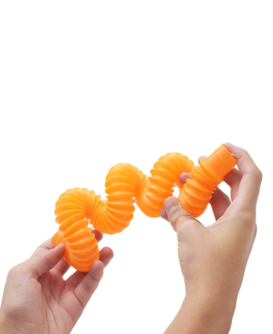 Urban Decor Pop It Fidget Toy Tube - Orange