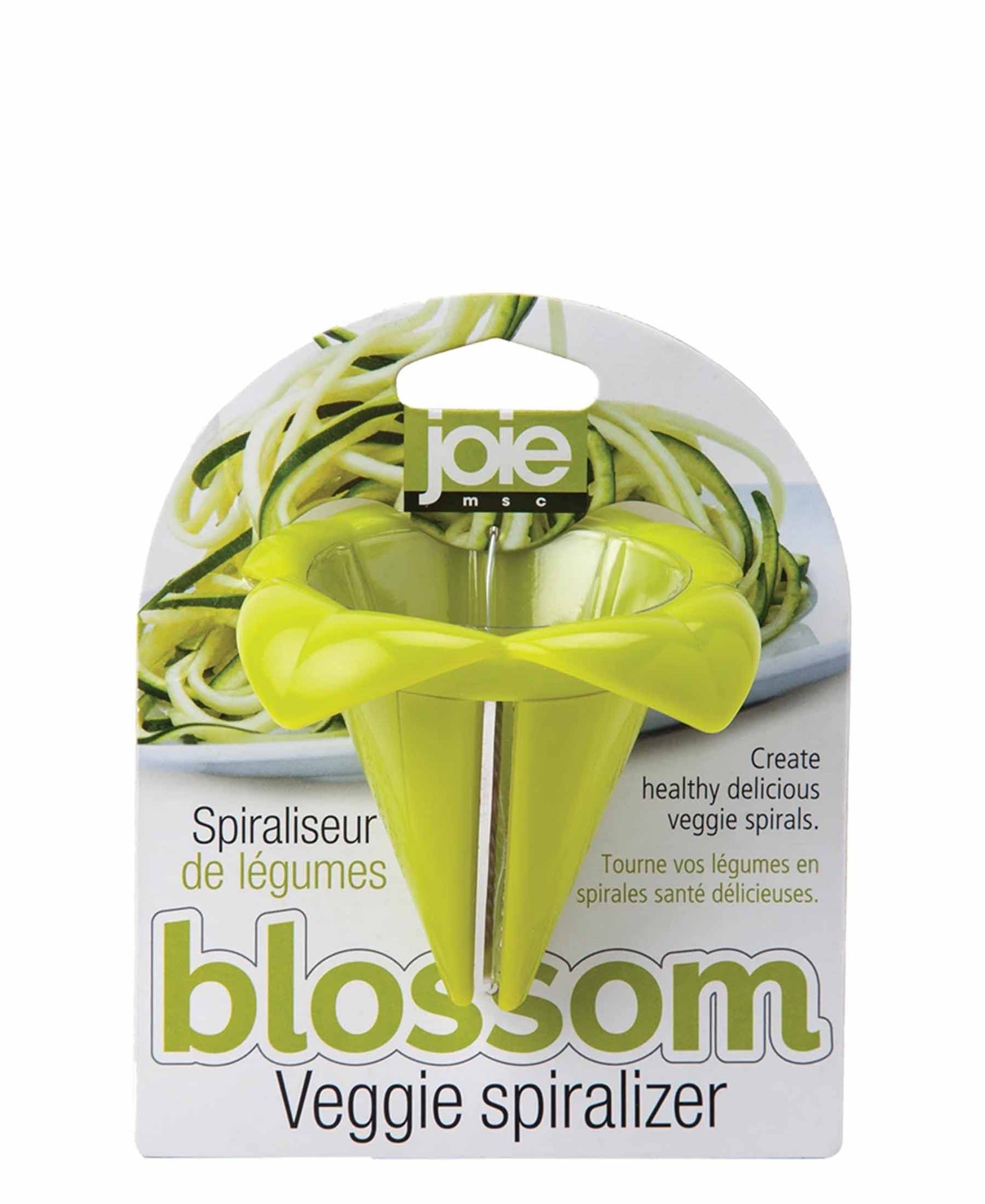 Joie Blossom Veggie Spiralizer - Green