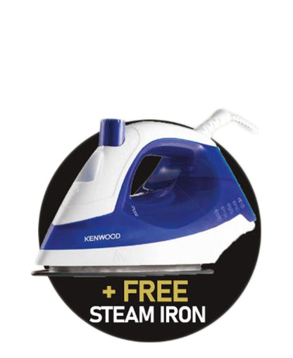 Kenwood Mega Breakfast Pack Plus Free Iron - Silver