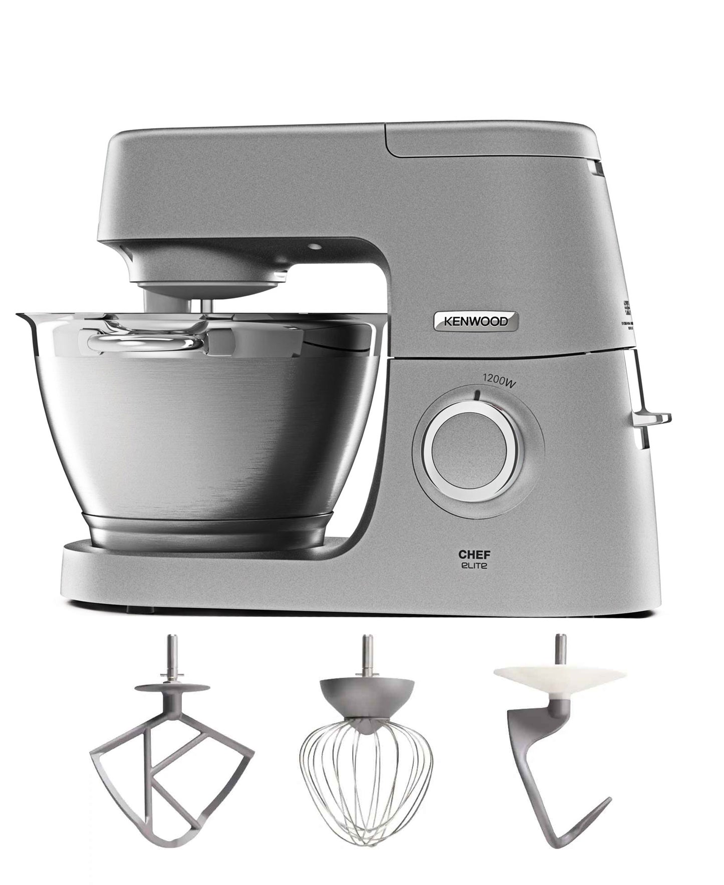 Kenwood Elite Chef Stand Mixer - Silver KVC5100S